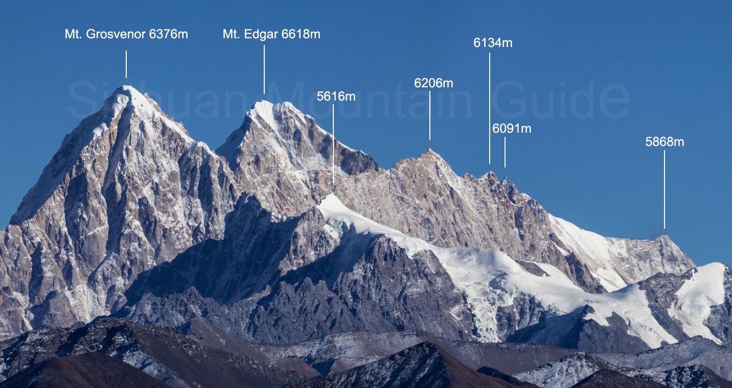 Mt. Edgar and Mt. Grosvenor Peaks