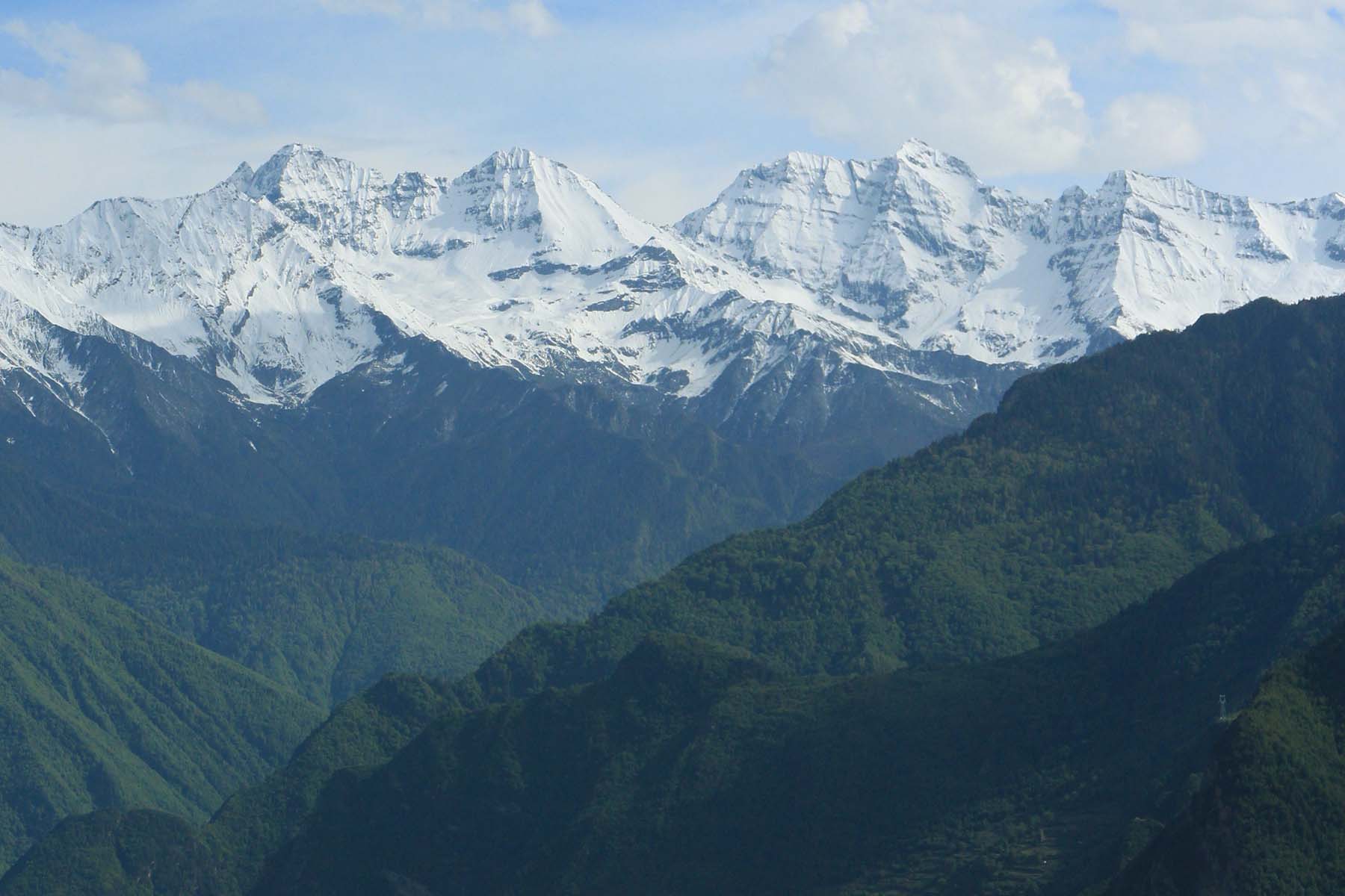 Lower Peaks north of Mt. Yala