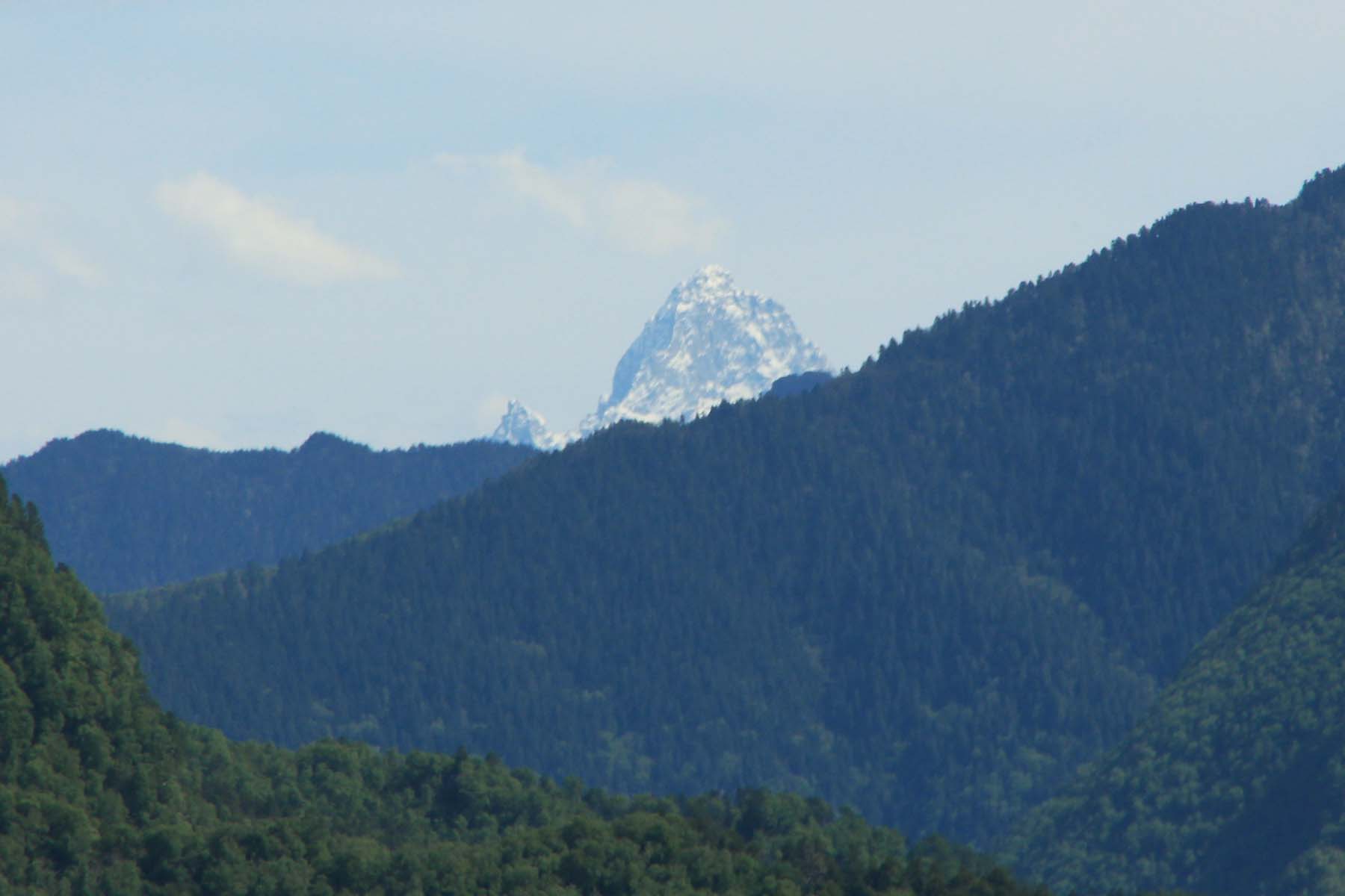 Mt. Jiami North from Danba