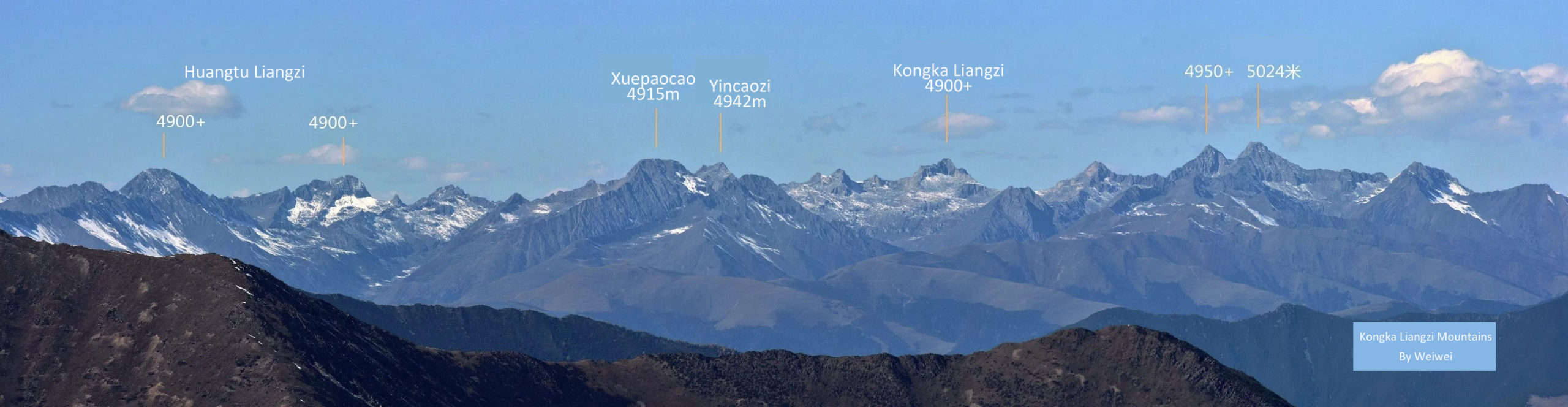 Jiajin Mountains Kongka