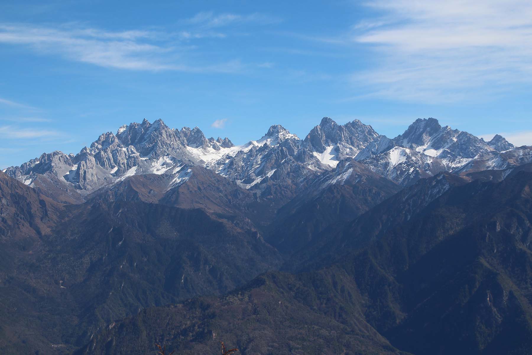 Wutan Peaks of Jiajin