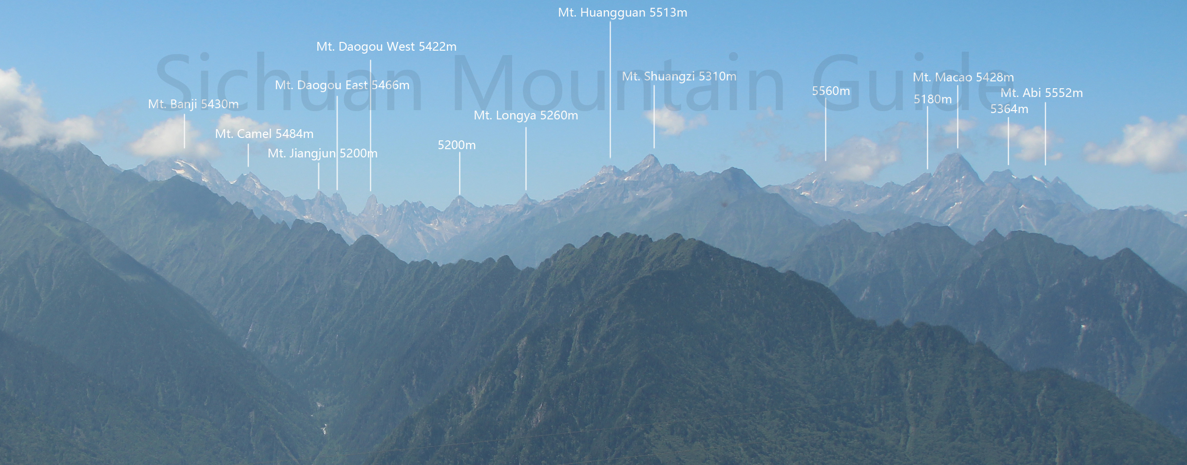 Qionglaishan Range Central