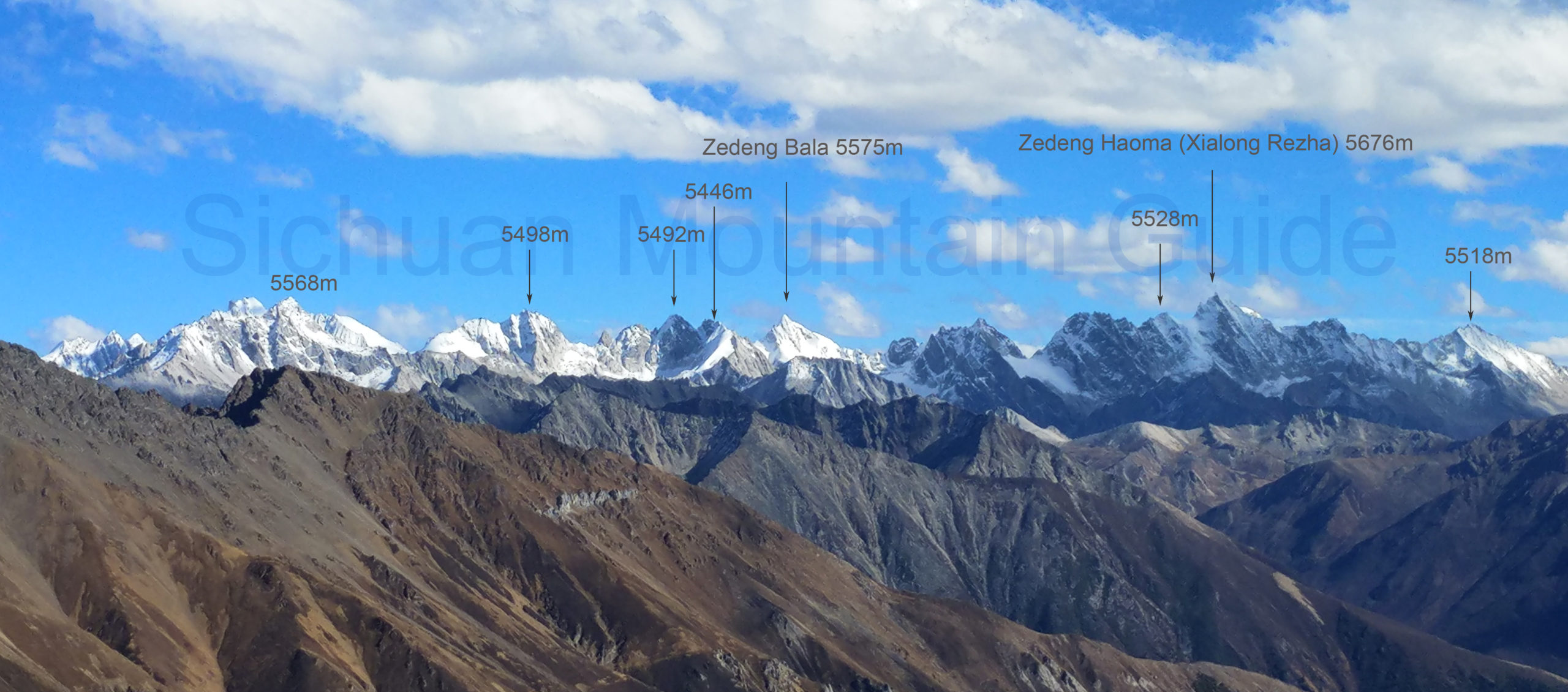 Western Genyen Zedeng Mountains