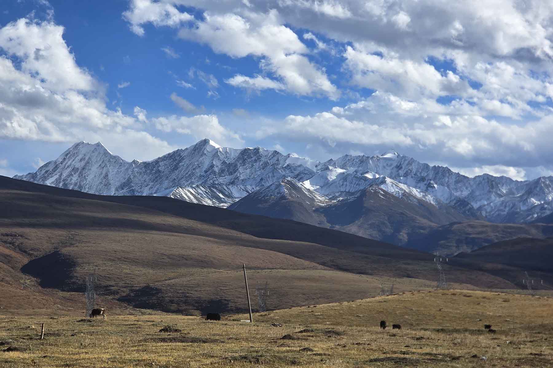 Kawalori Mountains from Luoguo Pass