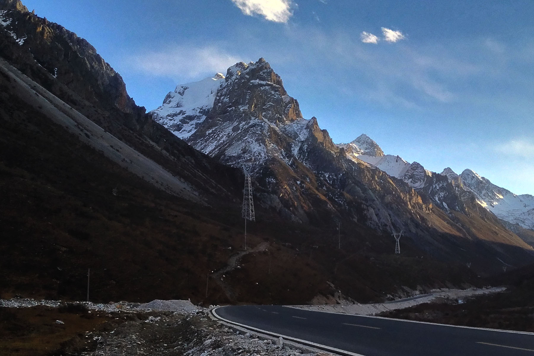 Road Ganzi to Baiyu