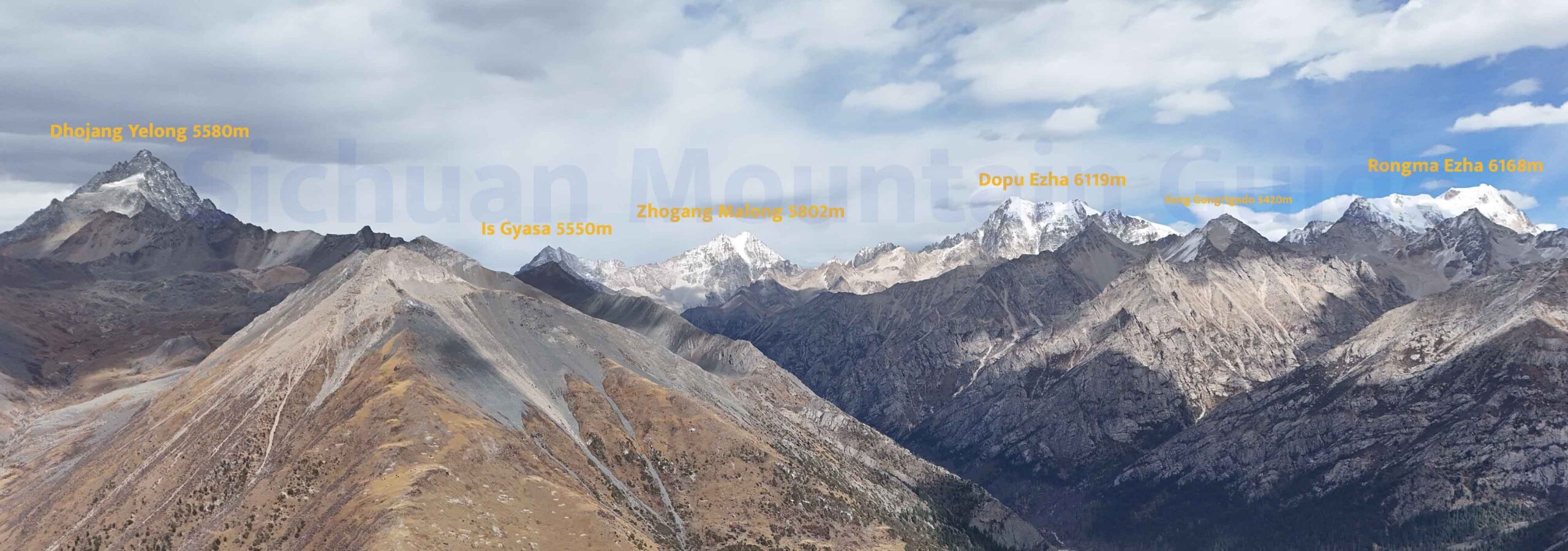 Shaluli Range - Chola Mountains