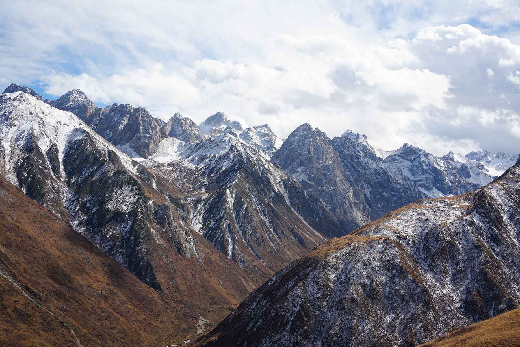 Gangga Range Drone Photo