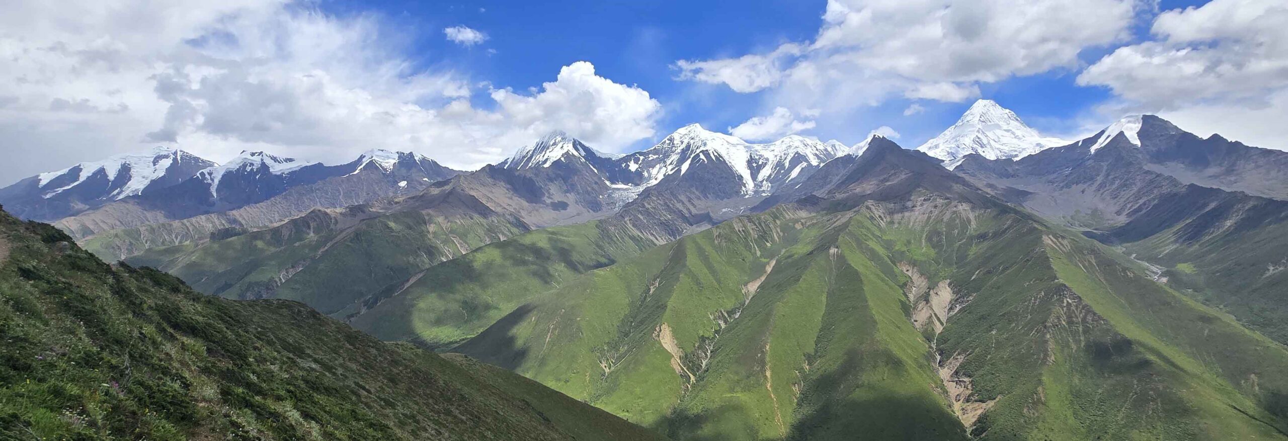 Minya Konka Range in Summer